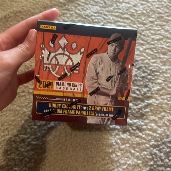 Panini 2021 Diamond Kings Baseball Cards - Red and Black
